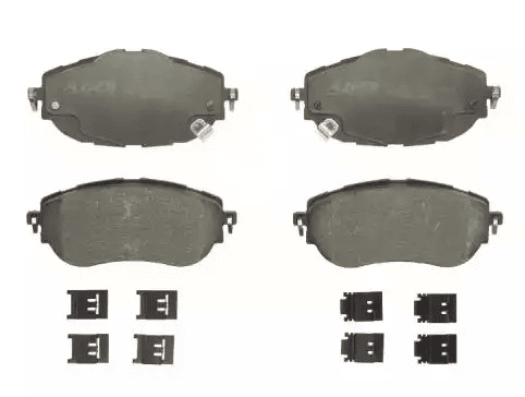 04465?02390 Bremsbelagsatz Vorderachse mit integriertem Verschlei?kontakt for Toyota Corolla E170-E210 2012-2024 1ZR