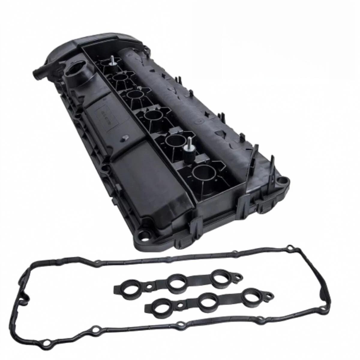 11127512839 Valve cover assembly (with built-in PCV crankcase oil-gas separator) for BMW X5 E53 1999-2006 M54
