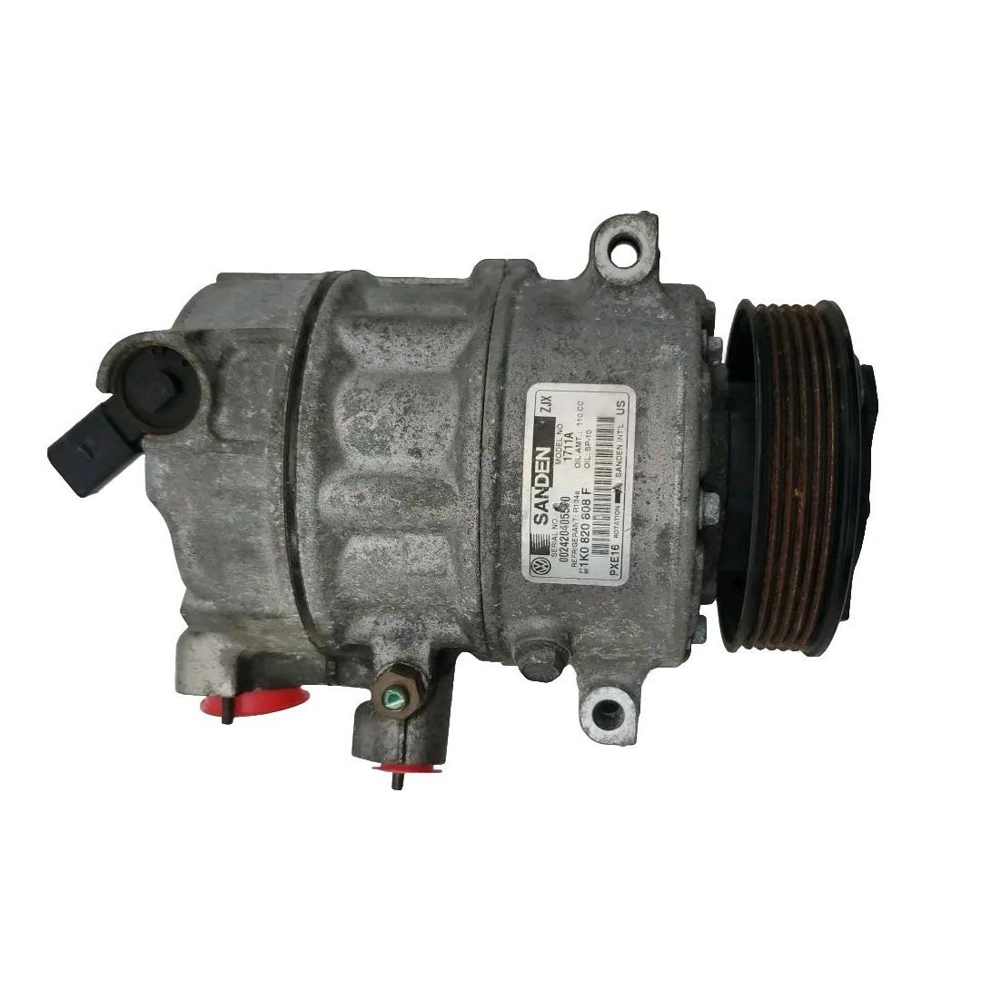 1K0 820 808 F A/C Compressor Assembly with Magnetic Clutch for Audi TT 8J 2006-2014 EA113