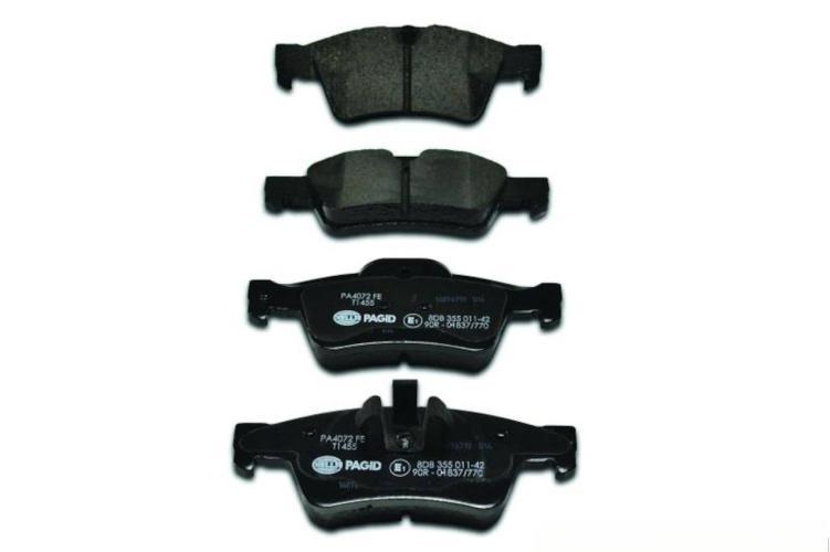 A1644201520 Bremsbelagsatz Vorderachse mit integriertem Verschlei?kontakt for Benz ML W164 2005-2011 M272
